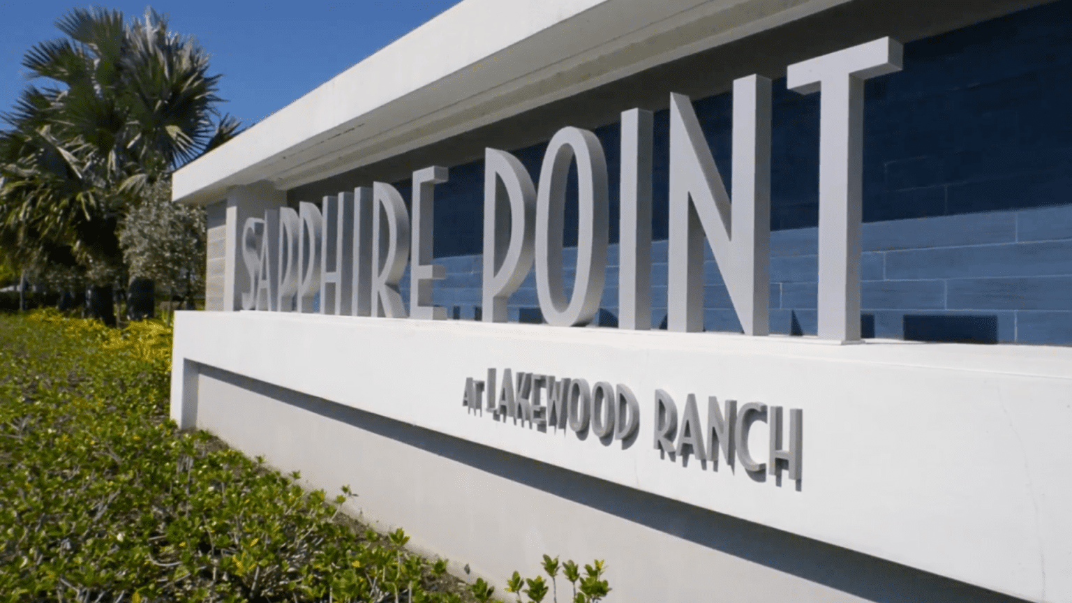 Sapphire Point Lakewood Ranch Sign