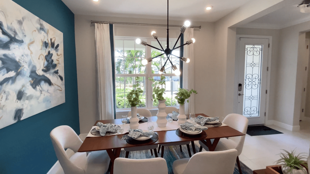 Formal dining room Bonaire model