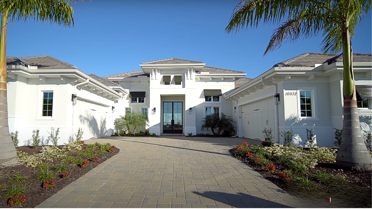 New construction home in Lakewood Ranch Sarasota Florida with builder upgrades