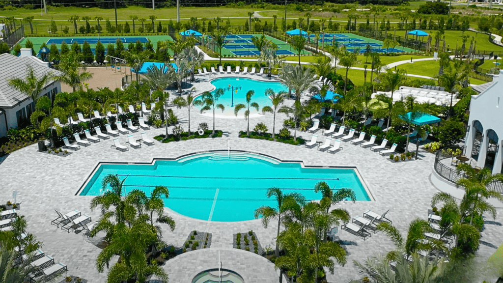 Example of a resort style community at Windward.