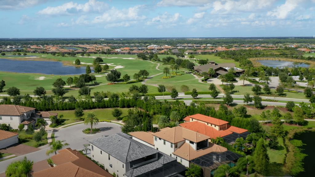 Homes by the Gold Course in Country Club East Lakewood Ranch