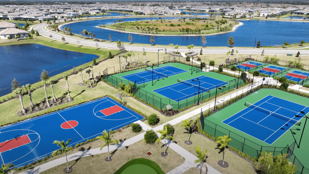 Sports Courts at Lorraine Lakes