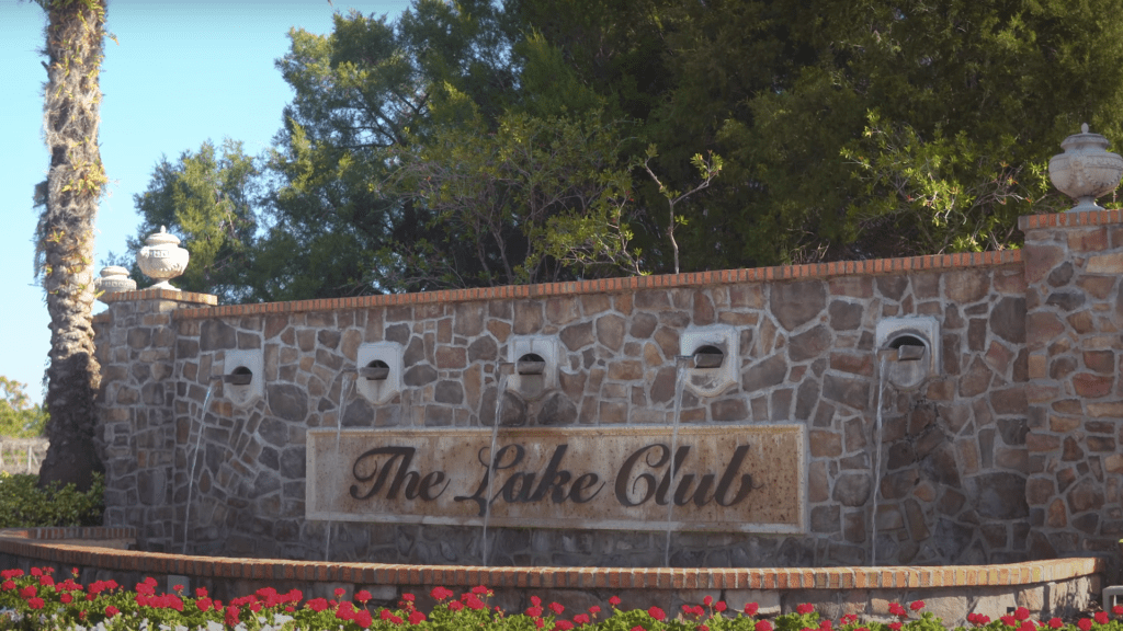 The Lake Club Lakewood Ranch Sign
