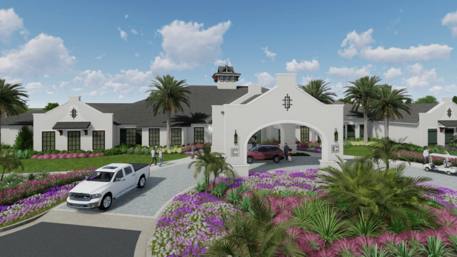 Calusa Country Club Entrance