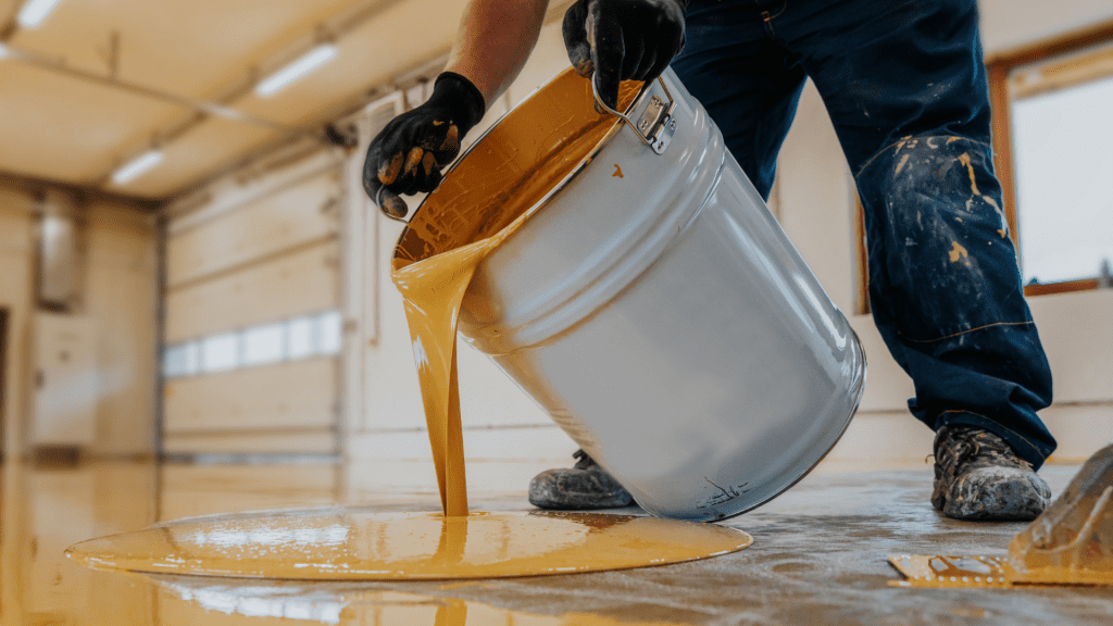 Epoxy Floor install