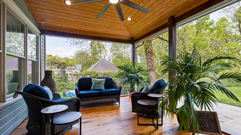 Outdoor living spaces in florida