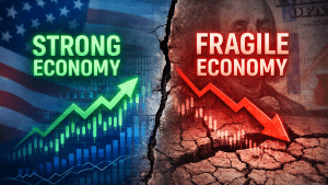 Why the US economy feels fragile despite strong economic headlines and market data