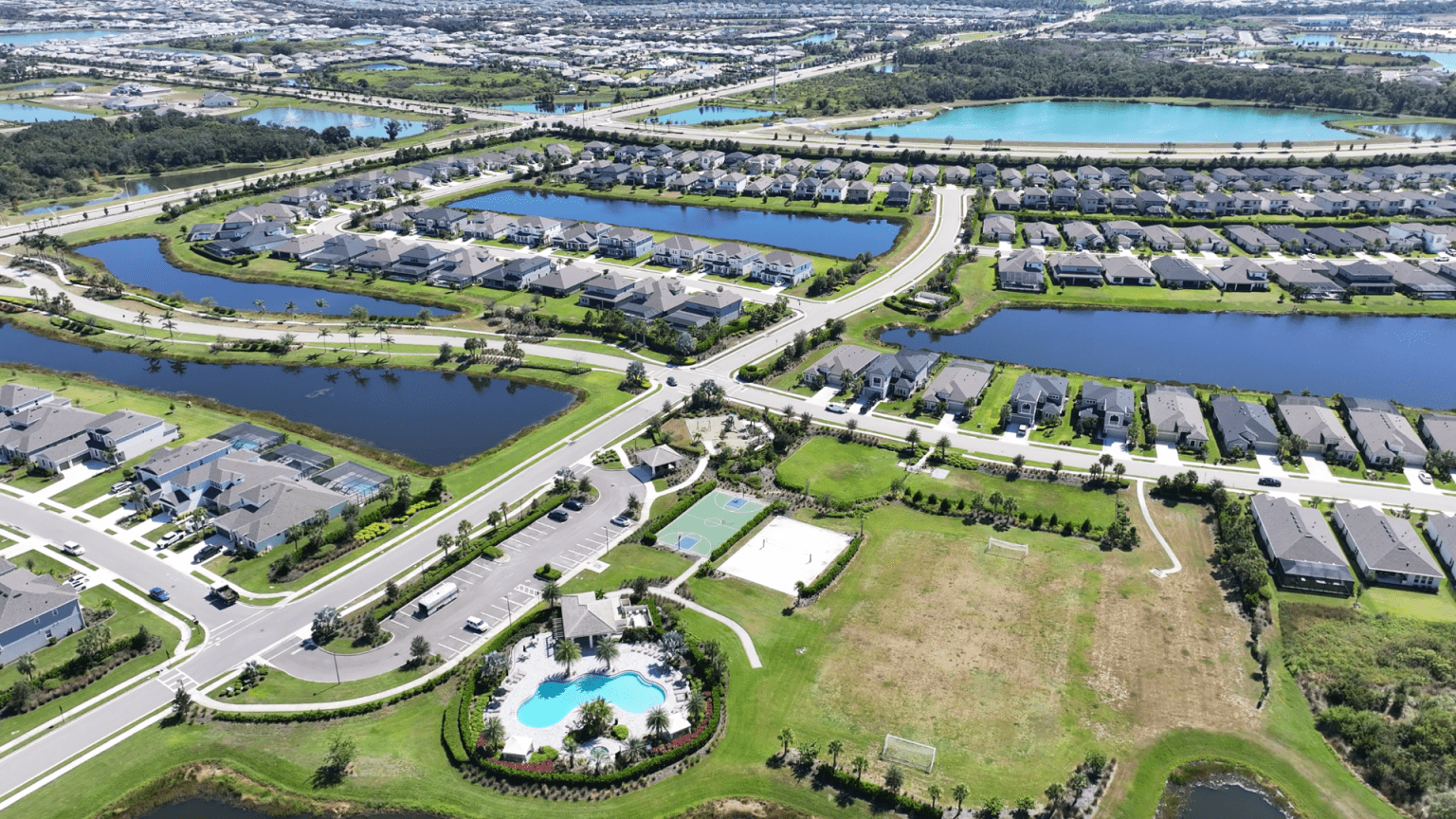 Park East Azario Lakewood Ranch Arial View