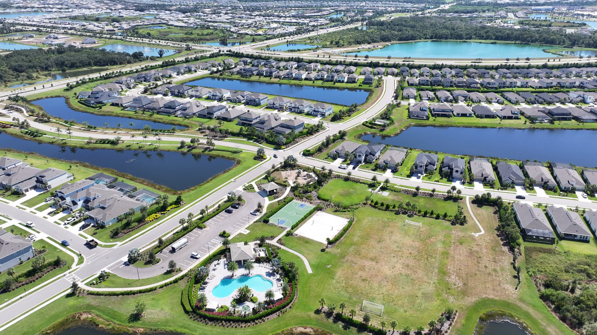 Park East Azario Lakewood Ranch Arial View