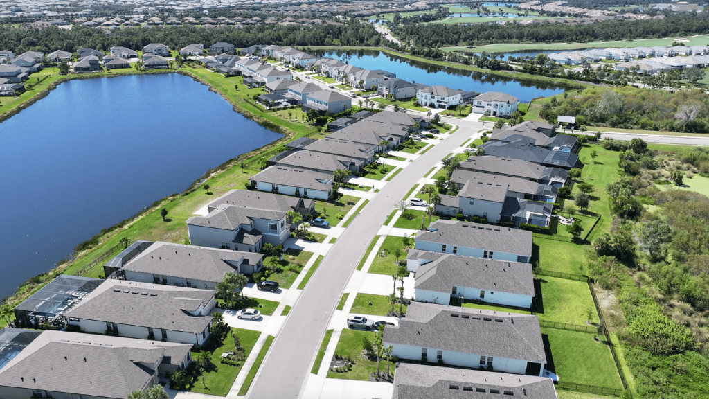 Park East Azario Homes Arial