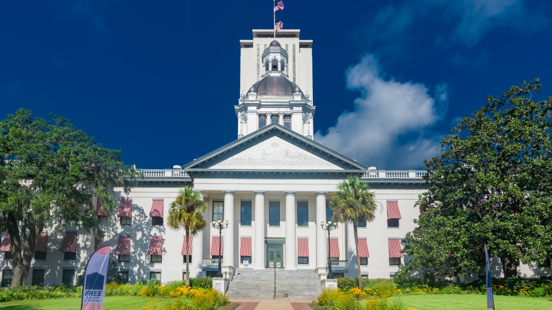 Florida State Capitol Tallahassee — HJR 203 property tax elimination 2026 legislative session