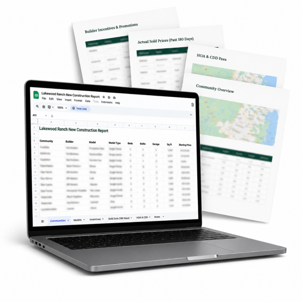The Lakewood Ranch New Construction Insider Report
