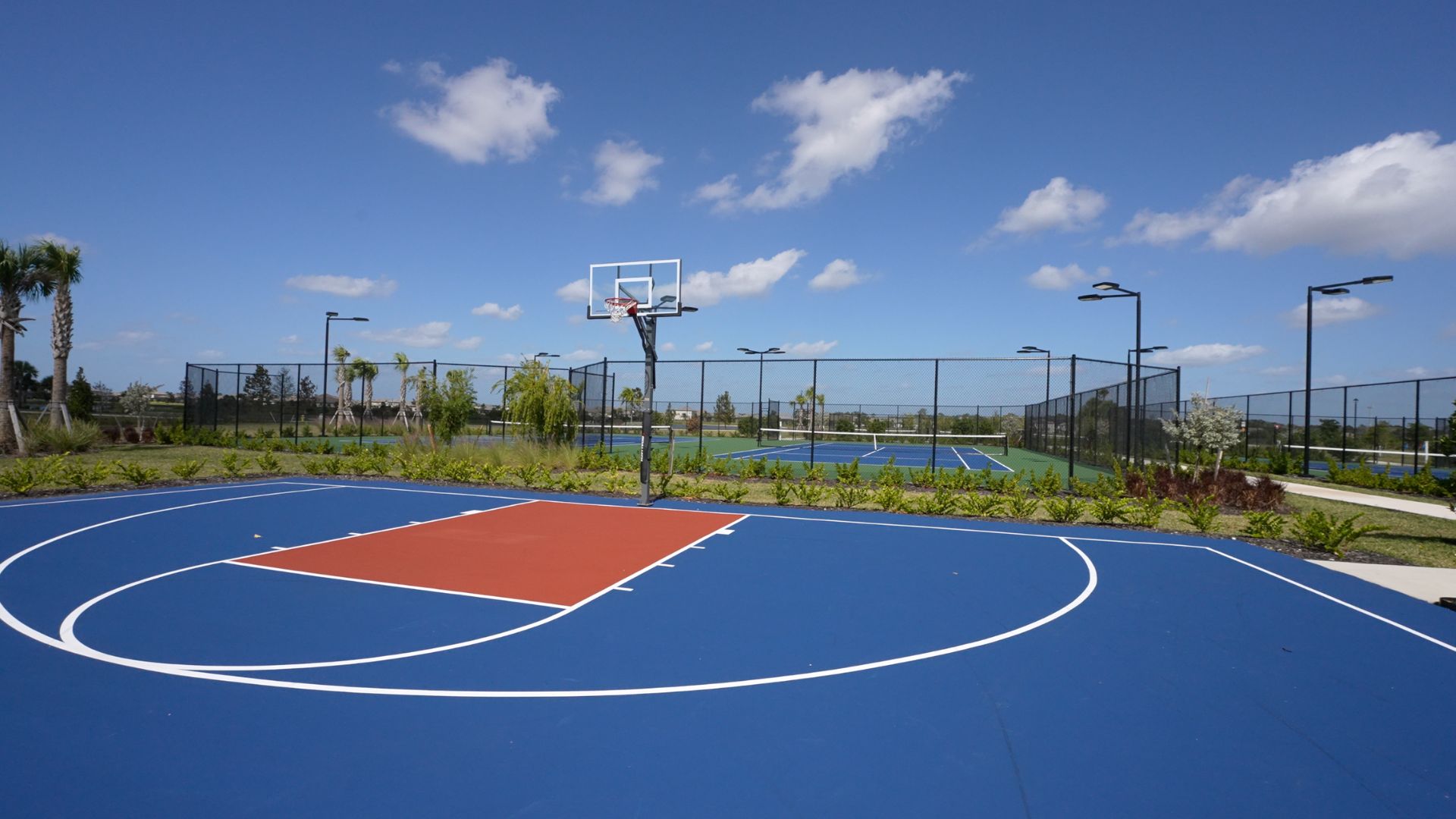 Outdoor Basketball Lorraine Lakes